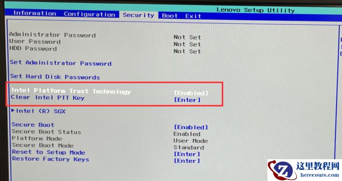 联想笔记本查看是否支持TPM？如何开启和关闭TPM？
