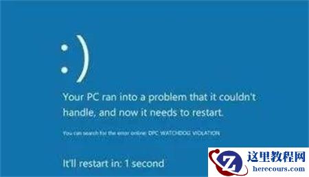 win10系统出现笑脸蓝屏怎么解决?win10系统蓝屏解决教学