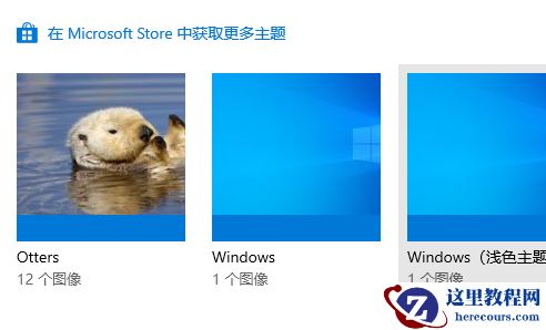 win10主题图片不要轮换