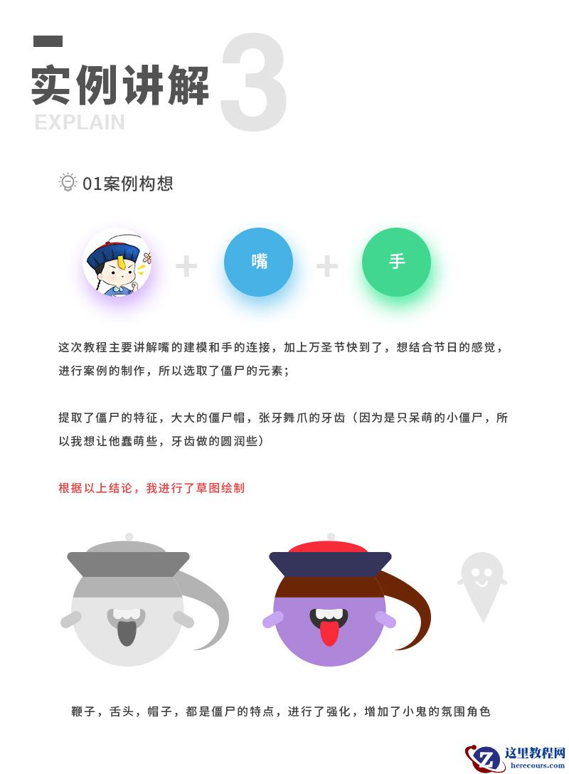 C4D绘制卡通风格的立体形象图