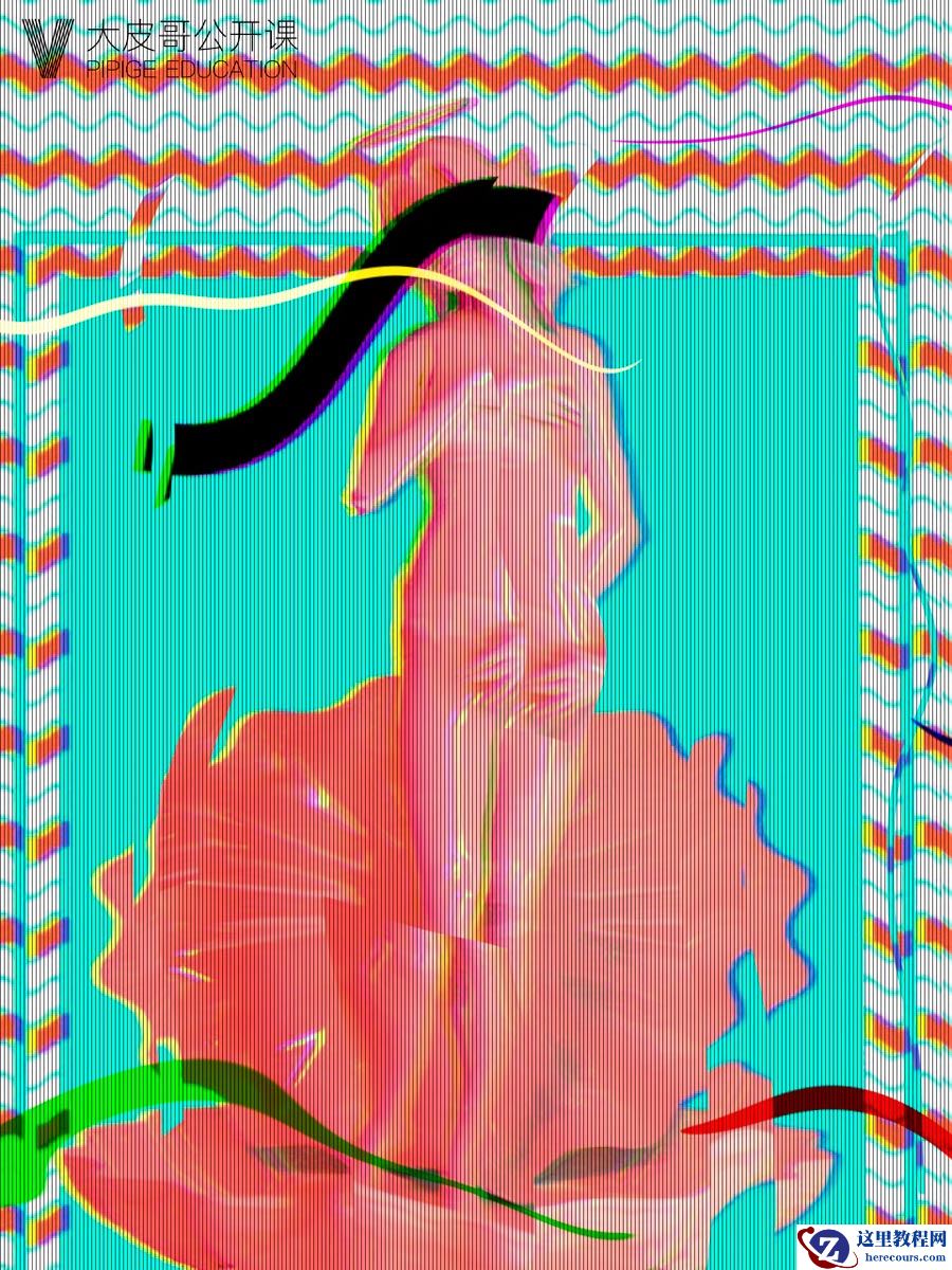 C4D制作大卫雕塑渲染教程