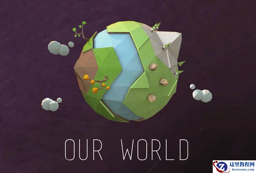 C4D制作立体感十足的星球效果图