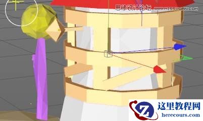 C4D制作低多边形风格的3D场景图