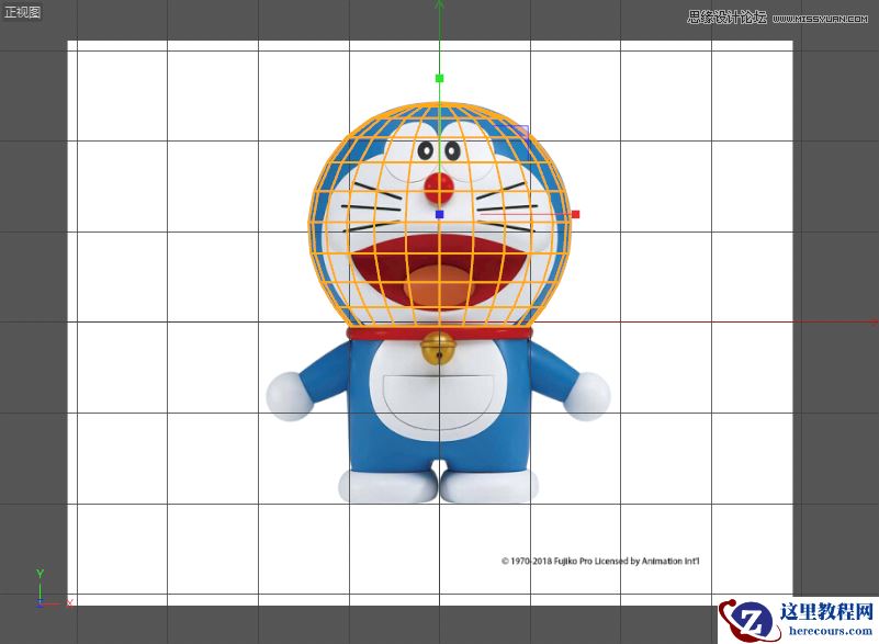 C4D详解机器猫哆啦A梦建模及渲染