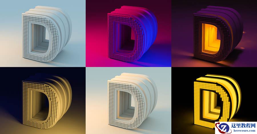 C4D实例教程：高级材质渲染案例