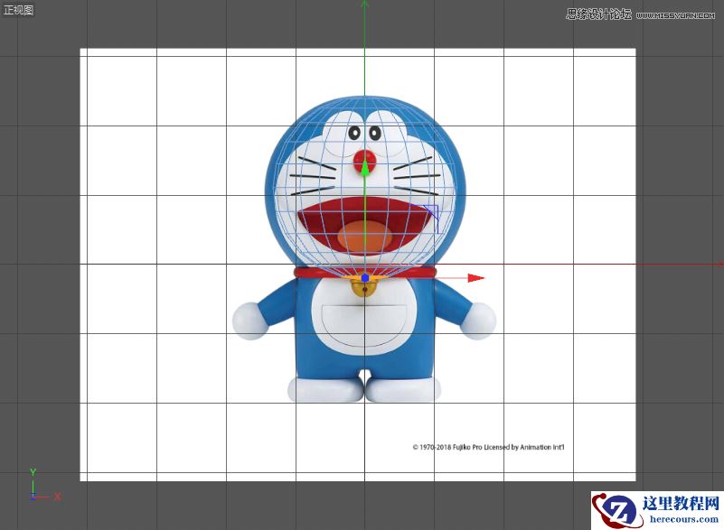 C4D详解机器猫哆啦A梦建模及渲染