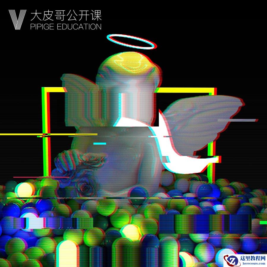 C4D制作大卫雕塑渲染教程