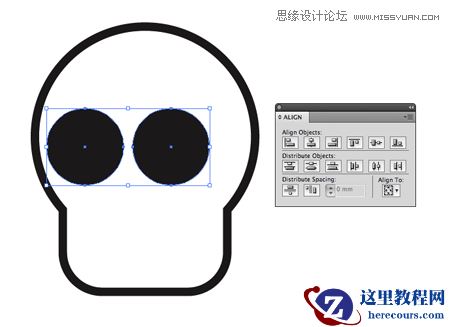 Illustrator给滑板添加骷髅图案效果