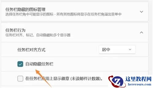 Win11怎么隐藏下面的任务栏？Win11怎么隐藏任务栏图标？