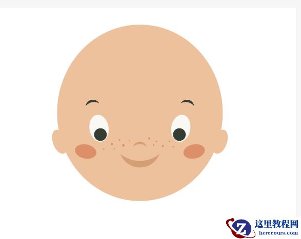 Illustrator绘制可爱的吃瓜女孩插画教程