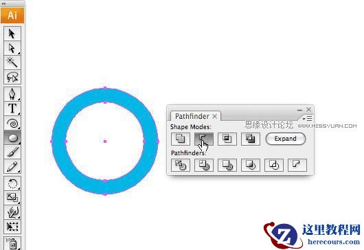 Illustrator中收缩和膨胀效果的应用技巧