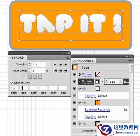 Illustrator创建一个可以无限重用的按钮样式