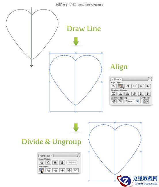 Illustrator制作水晶质感的四叶草教程