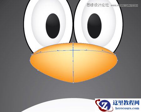 Illustrator绘制一只超萌的企鹅