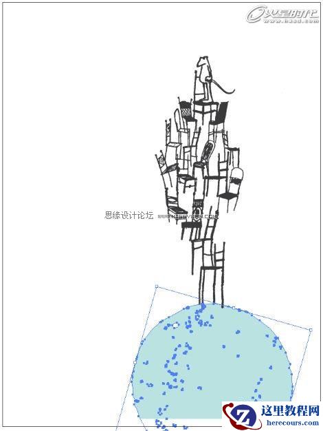 Illustrator教程:制作Band of Horses的宣传海报