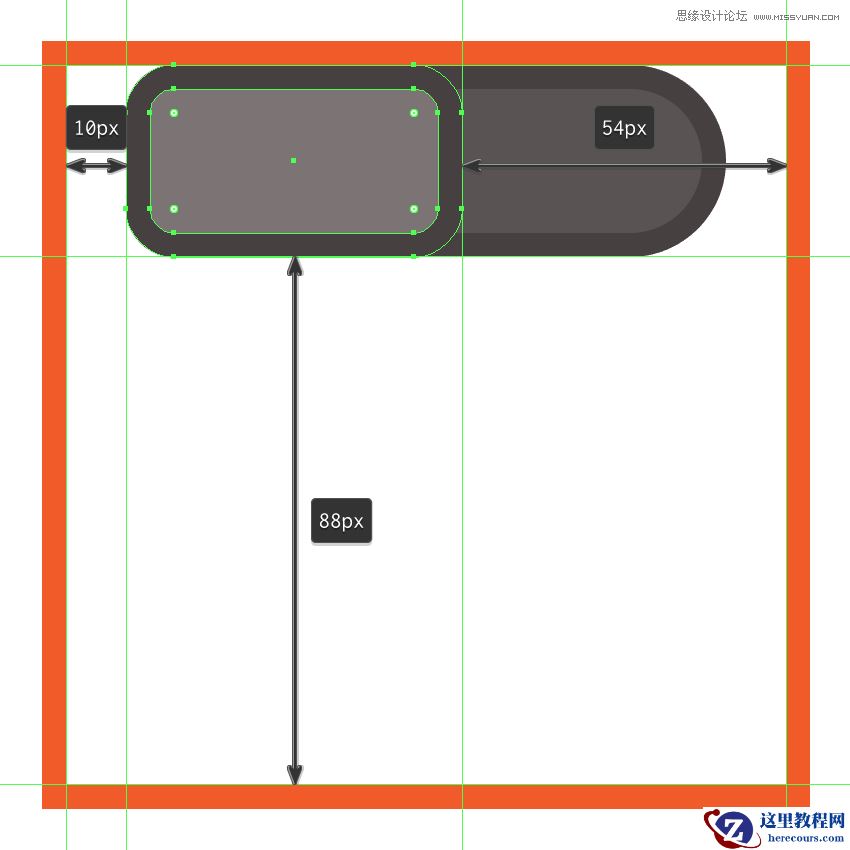 Illustrator绘制复古风格的闪光灯图标