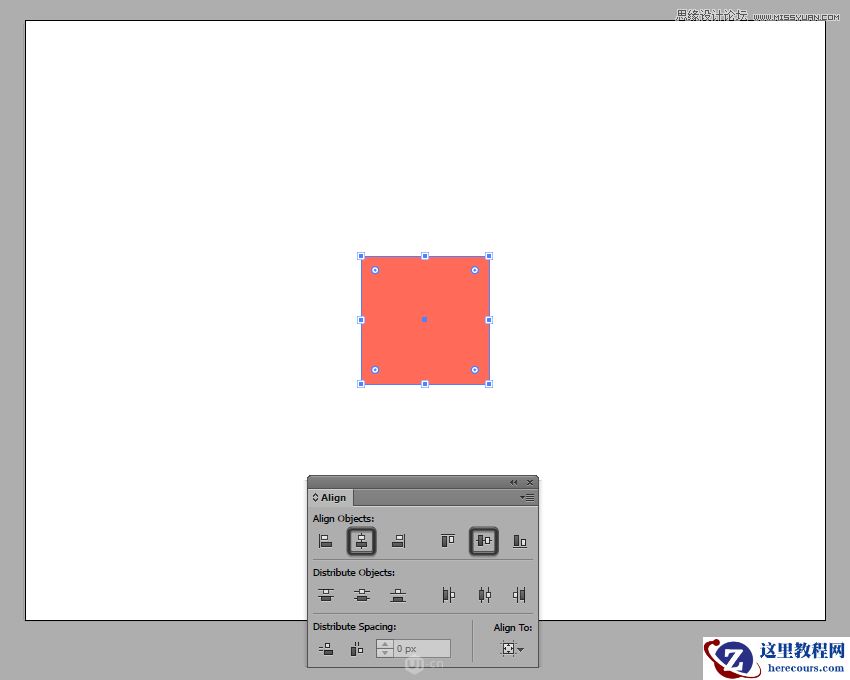 Illustrator绘制扁平化风格的城堡图标