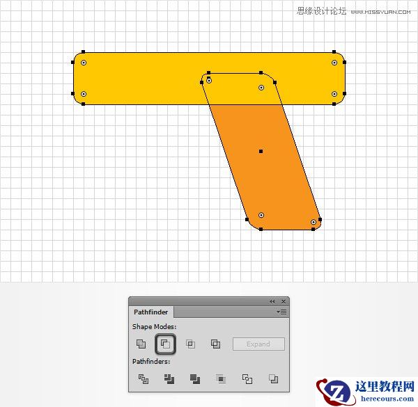 Illustrator绘制童趣十足的玩具水枪教程