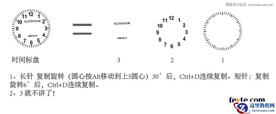 Illustrator绘制超强质感闹钟教程效果图