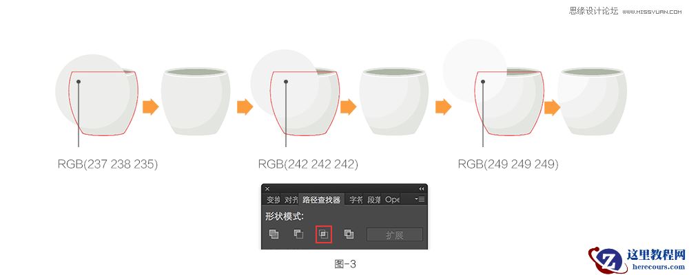 Illustrator绘制逼真的多肉植物插画