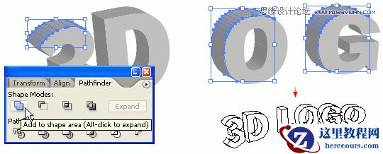 Illustrator绘制矢量风格3D图标教程