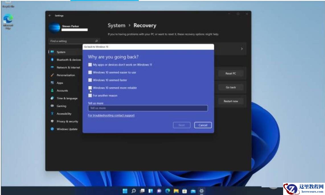 Win11正式版怎么退回Win10 Win11正式版回退到Win10教程