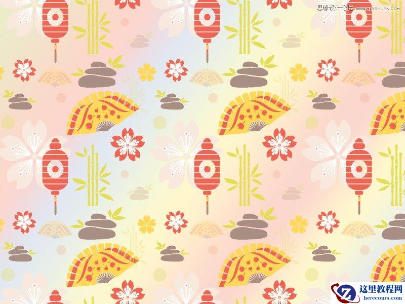 Illustrator制作精致无缝的纹理图案