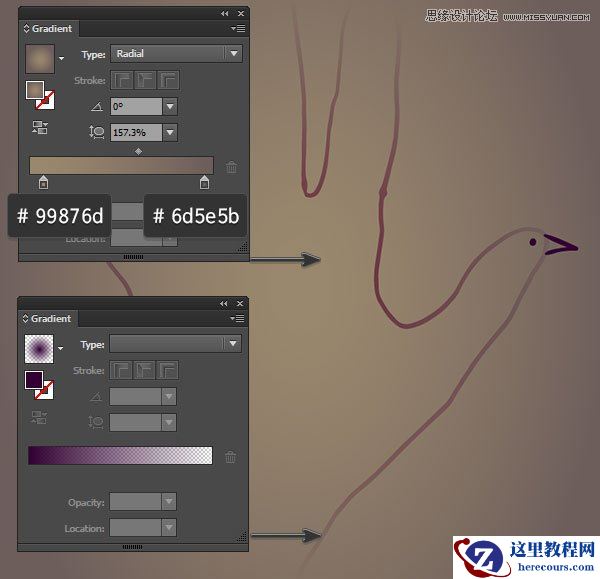 Illustrator绘制时尚多彩的圣诞节火鸡