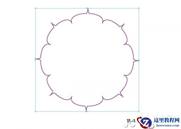 Illustrator实用教程：八瓣莲花图案的制作技巧