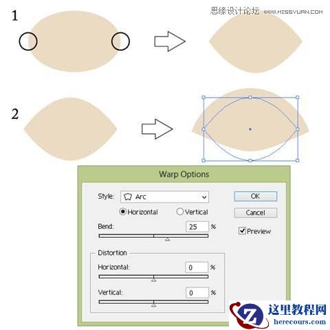 Illustrator绘制复古风格的可爱卡通狐狸