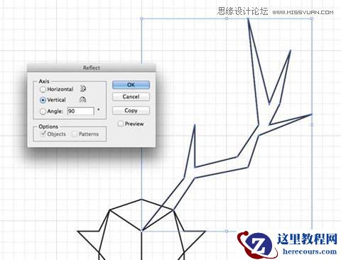 Illustrator绘制超酷的家族图腾徽章