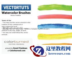 30组高质量的Illustrator笔刷