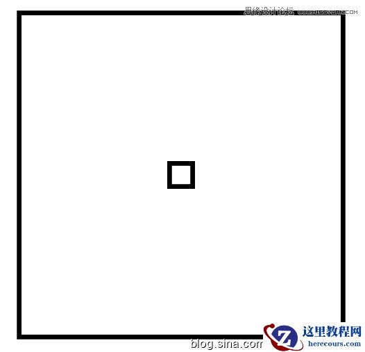 Photoshop制作立体效果的正方形迷宫