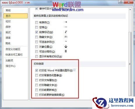 Word文档打印过程各参数意义及设置详解