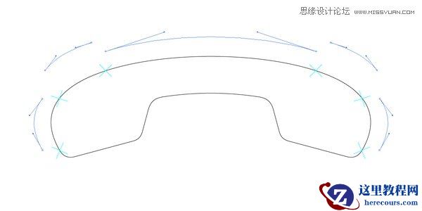 Illustrator绘制复杂光滑曲线教程