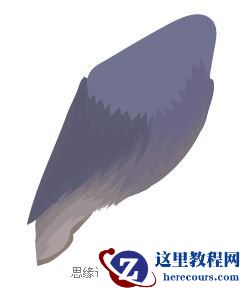 Illustrator色阶画法精细绘制鸟类插画