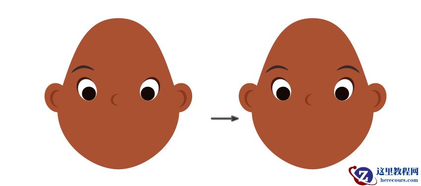 Illustrator绘制时尚风格的人像插画