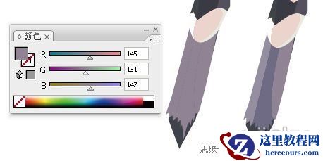 Illustrator色阶画法精细绘制鸟类插画