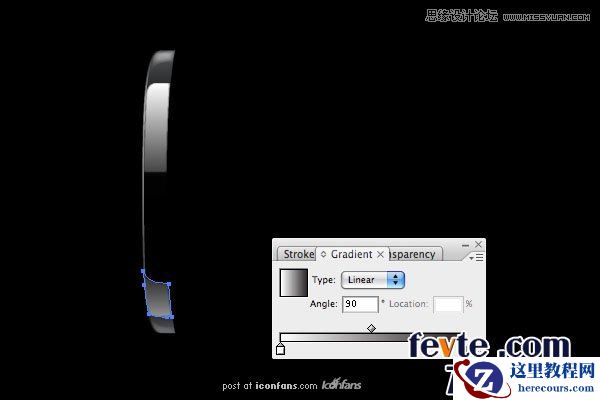 Illustrator绘制质感电池图标