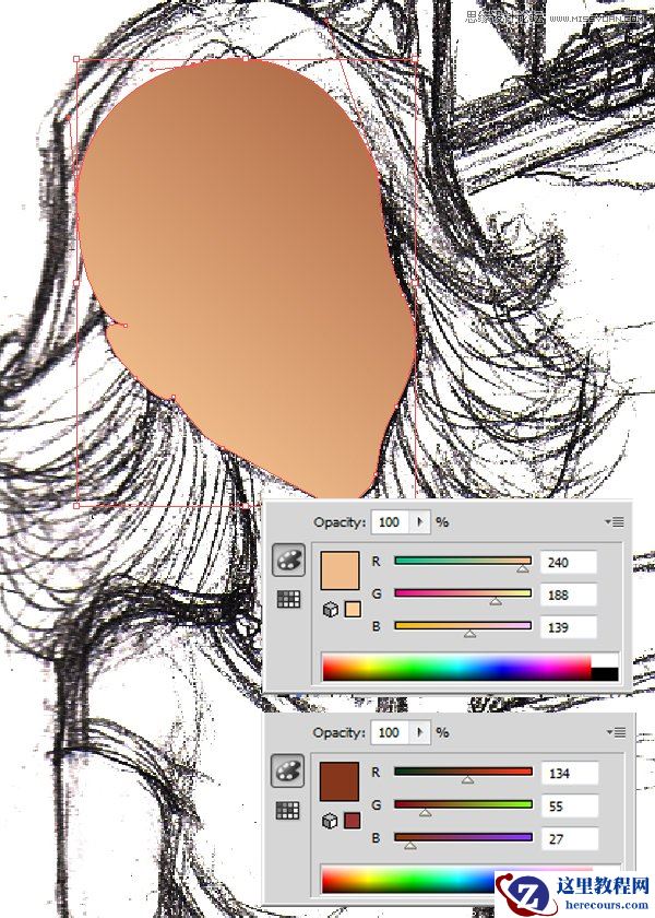 Illustrator绘制70年代的餐馆矢量插画教程