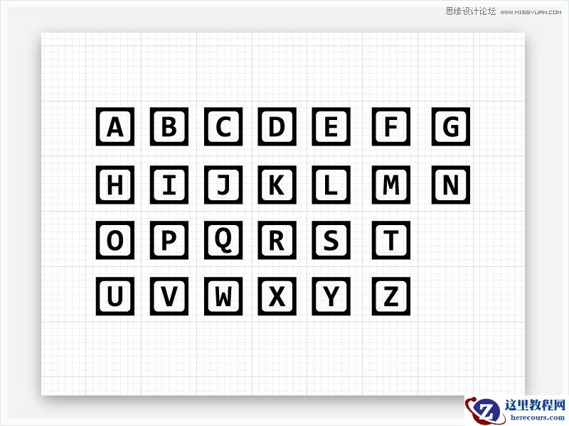 Illustrator制作立方体组成的艺术字教程