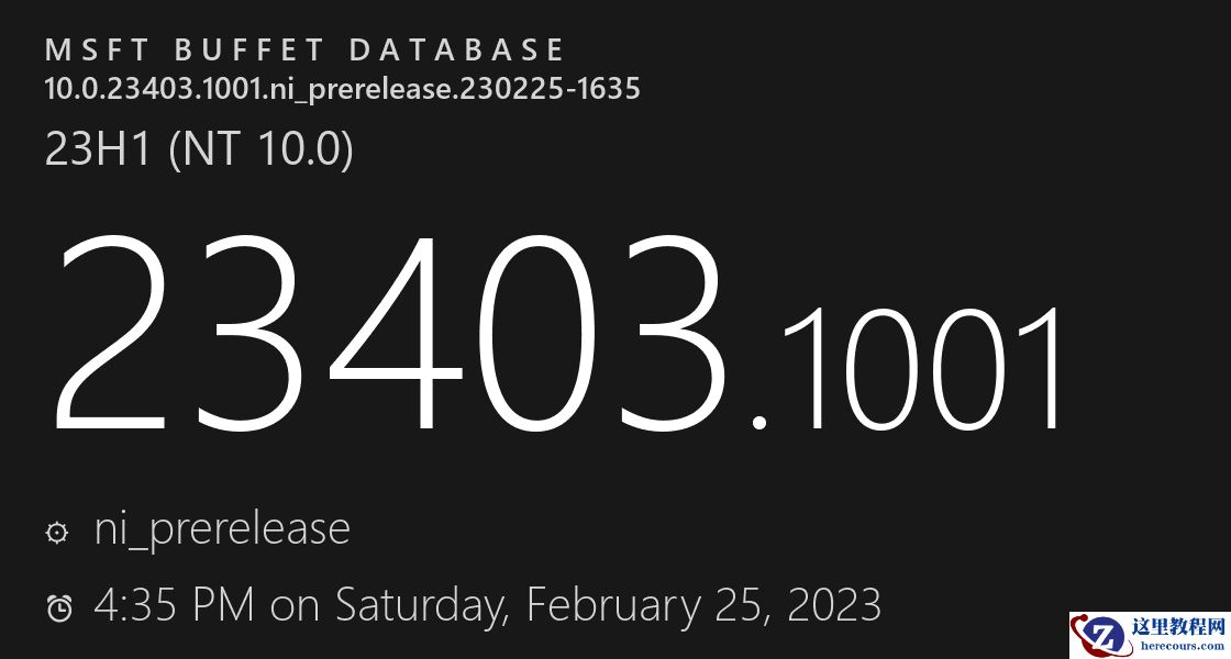 微软发布Win11 23000首个Dev频道预览版补丁23403.1001!