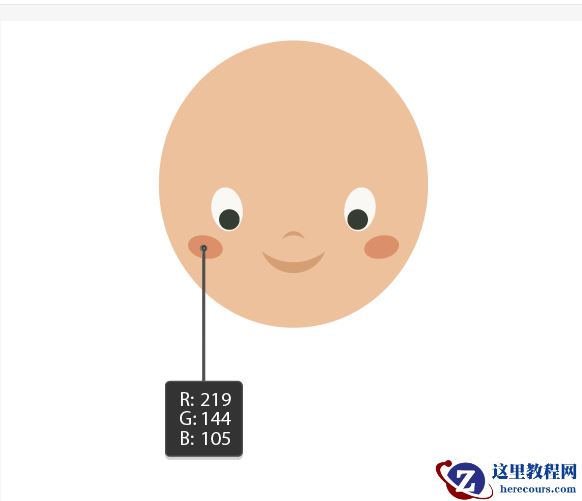 Illustrator绘制可爱的吃瓜女孩插画教程