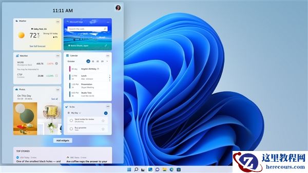 Win11 2022正式版曝光:速度更快、桌面小部件功能焕然一新