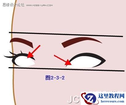 Illustrator插画人物系列之清纯美女的绘制