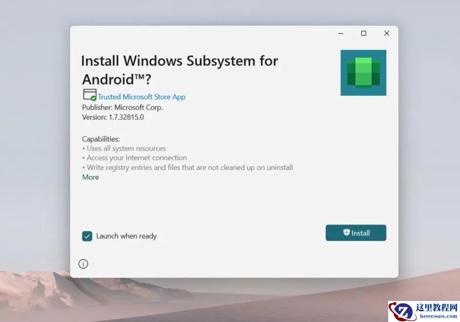 Windows subsystem for android(Win11安卓子系统)怎么安装运行安卓应用?
