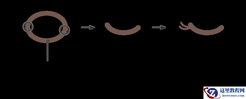 Illustrator绘制扁平化风格的喝咖啡女孩