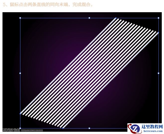 Illustrator制作花纹装饰的字体海报