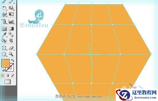 Illustrator绘制有意境的花朵教程