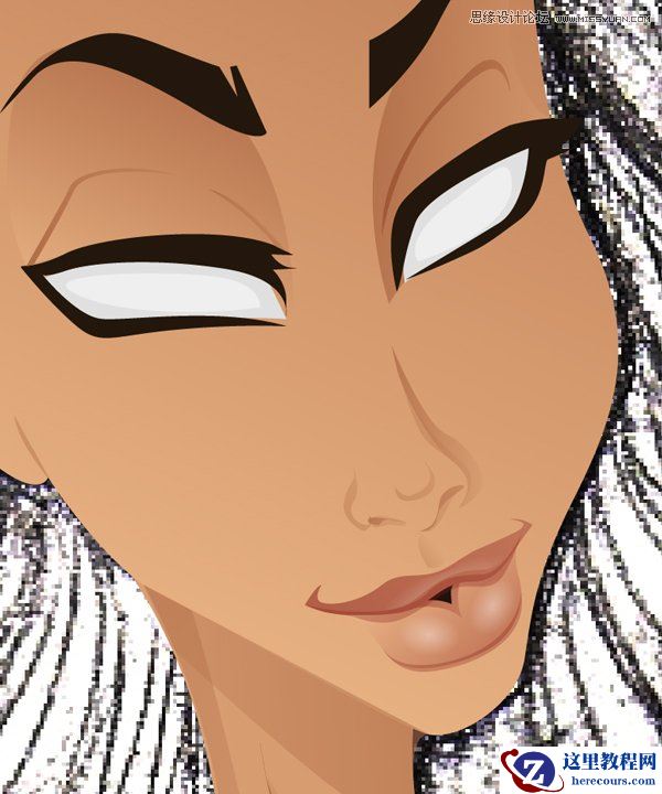 Illustrator绘制70年代的餐馆矢量插画教程